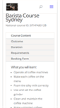 Mobile Screenshot of baristasydney.com